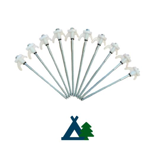 camping screw pegs, tent pegs, hard ground pegs, screw pegs eBay