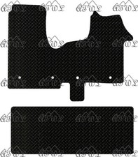 VAUXHALL VIVARO CREW CAB 2014-ON FULLY TAILORED RUBBER FRONT MATS