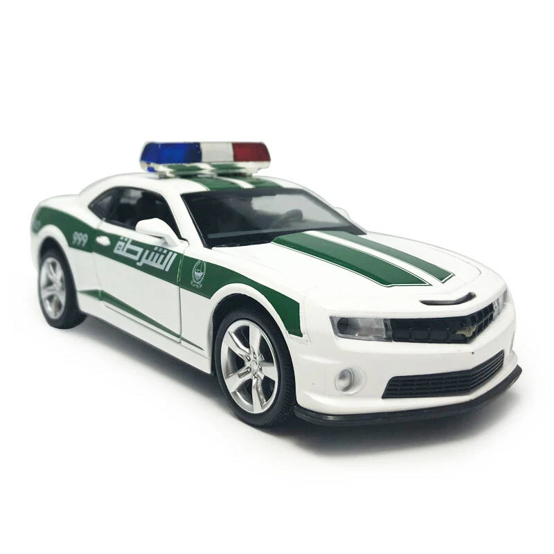 1/32 Camaro Model Car Police Car Diecast Metal Toy Cars Toys for Kids Boys Gifts - Image 4 of 4