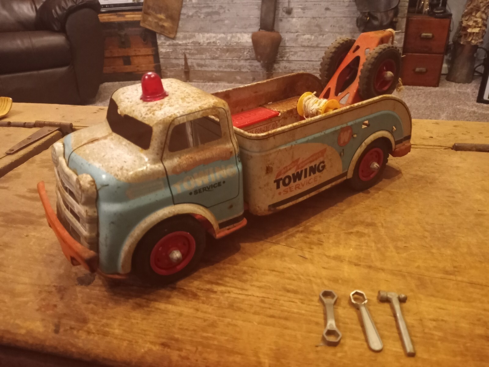Wyandotte Toy Metal Tow Truck eBay