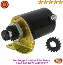 12V Electric Starter Motor For Briggs Stratton John Deere D140 160 D170 AM122337