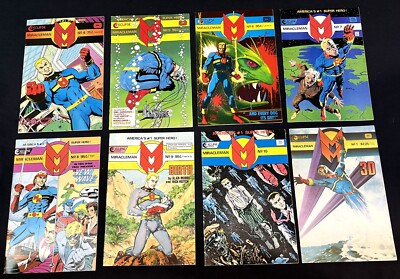 Miracleman #4-10 + 3-D ONE SHOT! (1985) Lot of 8! Alan Moore HIGH GRADE! NM!