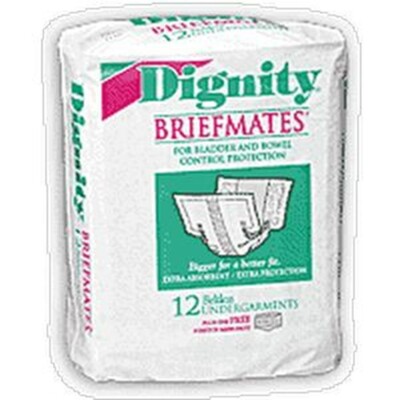 Dignity Beltless Undergarment 13-1/2'' x 26-1/2'' CA of 72