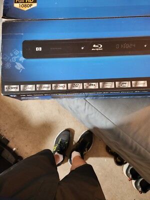 HP Blu-Ray Disc Player BD-2000 With Cables No Remote | eBay