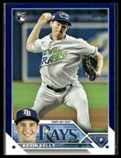 Kevin Kelly #US260 Rookie 2023 Topps Update Royal Blue Tampa Bay Rays