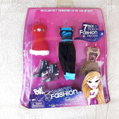 BRATZ Passion 4 Fashion FASHION PACK 7 Pieces NEW Dress Boots Pants Skirt Shirt | eBay BRATZ Passion 4 Fashion FASHION PACK 7 Pieces NEW Dress Boots Pants Skirt Shirt | eBay