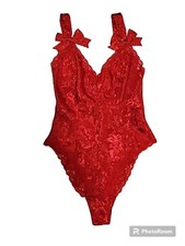 Victoria Secret Vintage Gold Label Bodysuit Size Small