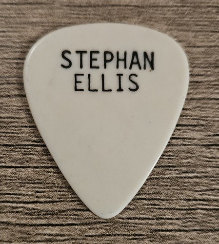 Survivor Stephen Ellis Vintage Guitar Pick - 1986 Vital Signs Tour