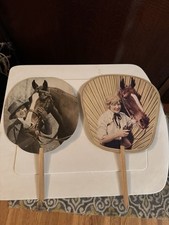 Horses, Equestrian 1920s-1930s FANS Advertisng.  Elegant Lady