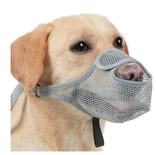 Dog Muzzle for Small Dogs, Patented Mesh Muzzle - Small