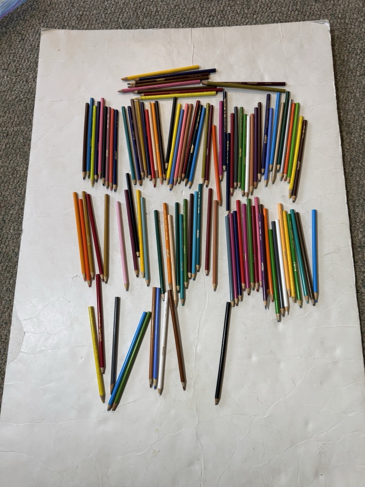 Crayola Colored Pencils Lot Of 110