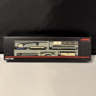 Märklin mini club Set 82517 Sersa Crane Backhoe Train Box Set Z scale Vintage