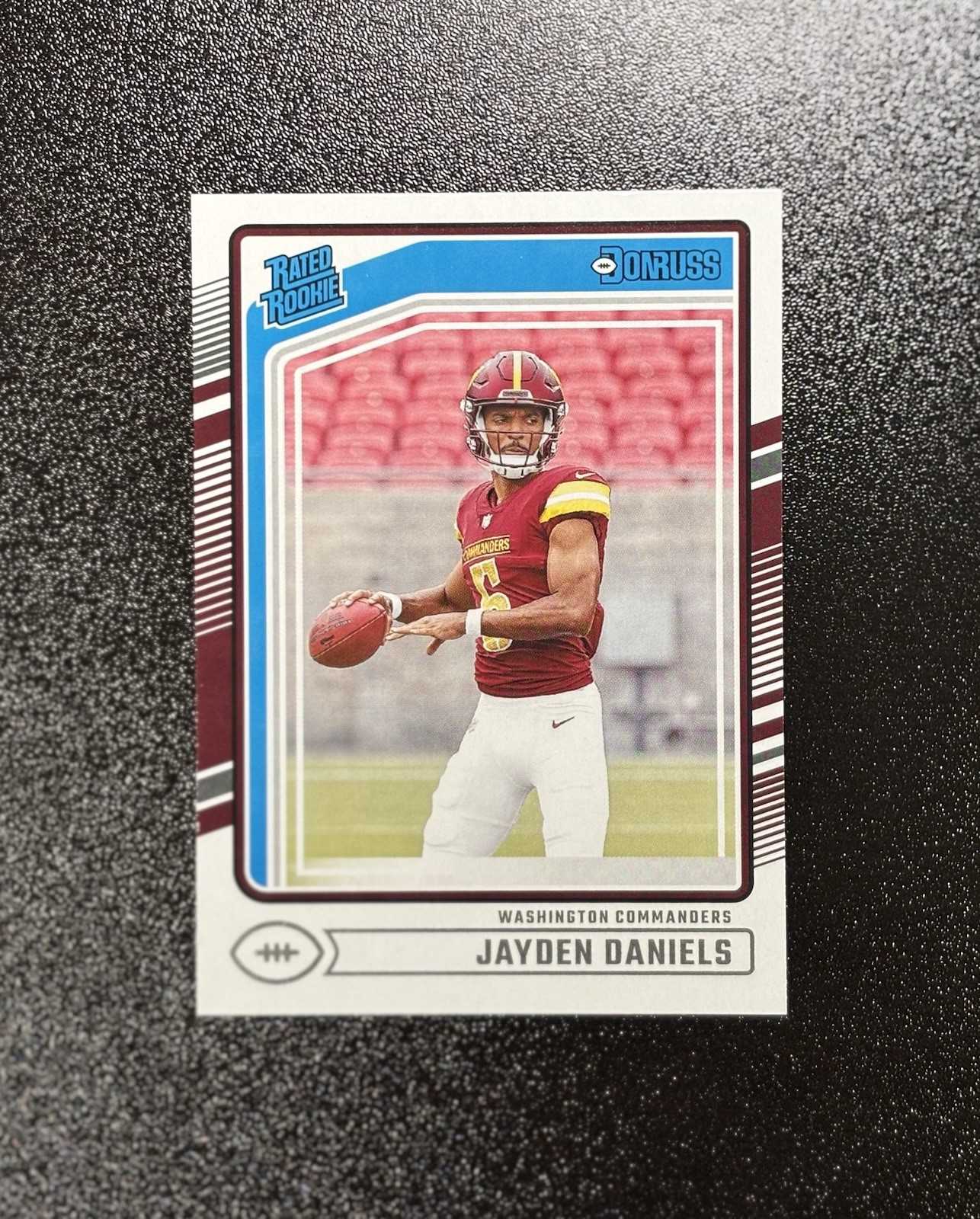 2024 Donruss Jayden Daniels Rated Rookie #389 Commanders RC