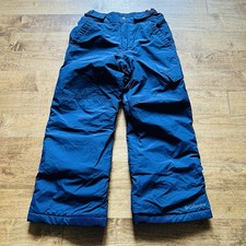Columbia Bugaboo Omni-Tech youth kids navy blue ski snow pants Sz Small 8