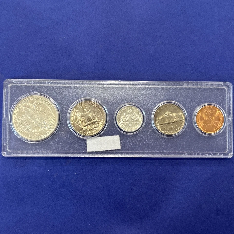 1946-P US Mint Coin Set Affordable Gift Unique Present 90% Silver Investment A+ - Image 2 of 4
