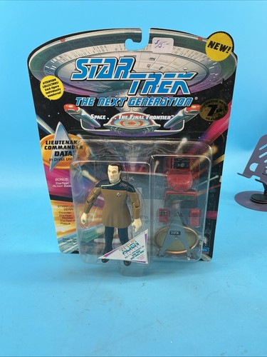 LT COMMANDER DATA DRESS UNIFORM STAR TREK TNG PLAYMATES NEXT GENERATION FIGURE