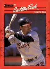 1990 Donruss #58b Carlton Fisk