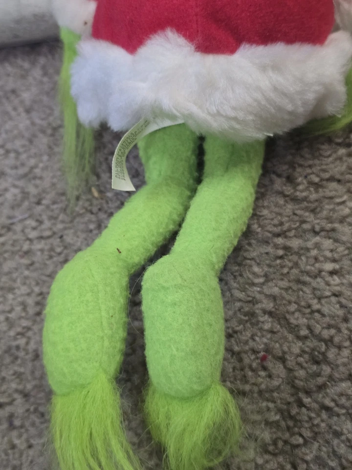 DR. SUESS HOW THE GRINCH STOLE CHRISTMAS POSE 'N PLAY PLUSH PLAYMATES TOYS 2000 - Image 4 of 4