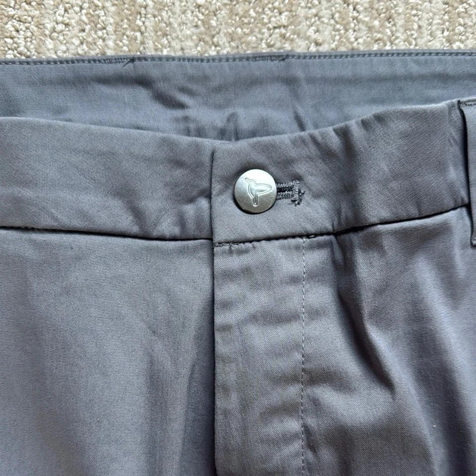 Birddogs Boomstick Cinza Chino Jogger Masculino 34x30 Forrado Elástico Performance - Imagem 4 de 4