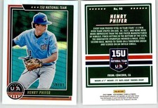 Henry Phifer 2022 USA Baseball Stars & Stripes Longevity #90 /99 15U EX