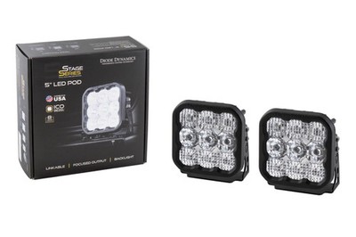 Diode Dynamics DD6774P for SS5 LED Pod Pro - White Spot (Pair)