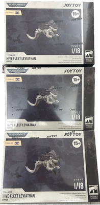 JOYTOY Tyranids Hive Fleet Leviathan - 1/18th Scale Three Ripper Box Set