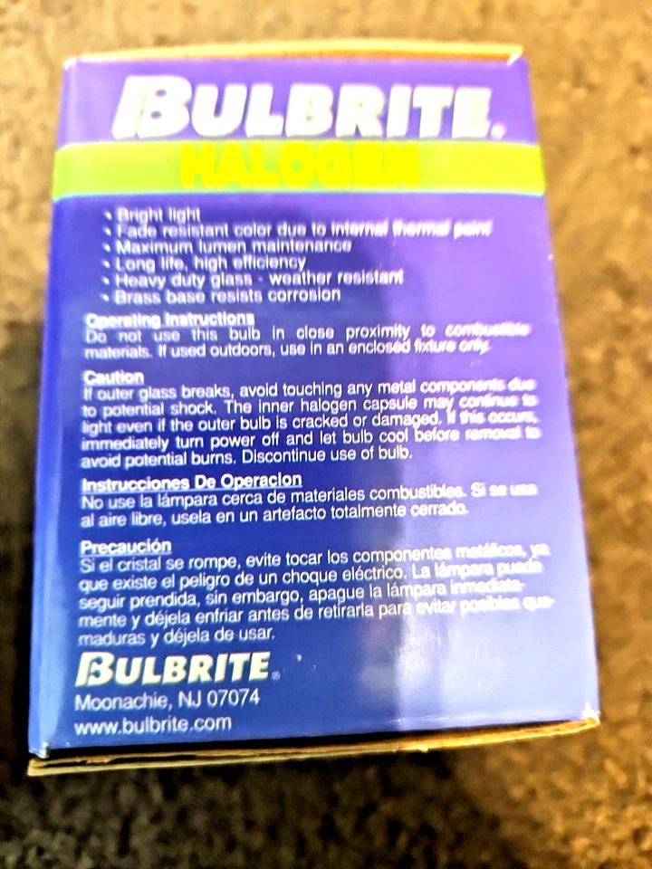 One Pair Bulbrite 683504 PAR20 50 Watt Green Light Bulbs H50PAR20G - Image 2 of 2