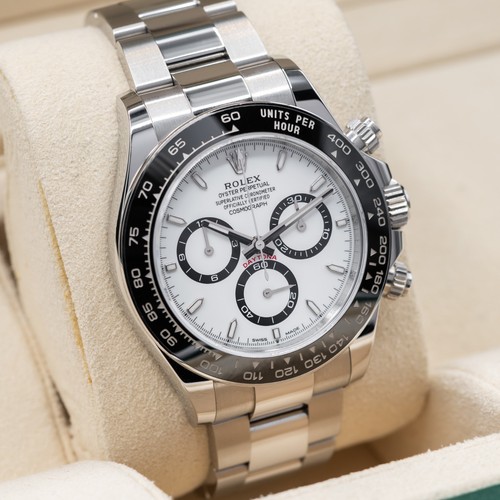 Rolex Daytona Panda white dial, 2024 full set! 126500LN