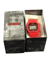 Casio G Shock DW-5600EP Red Watch Boxed