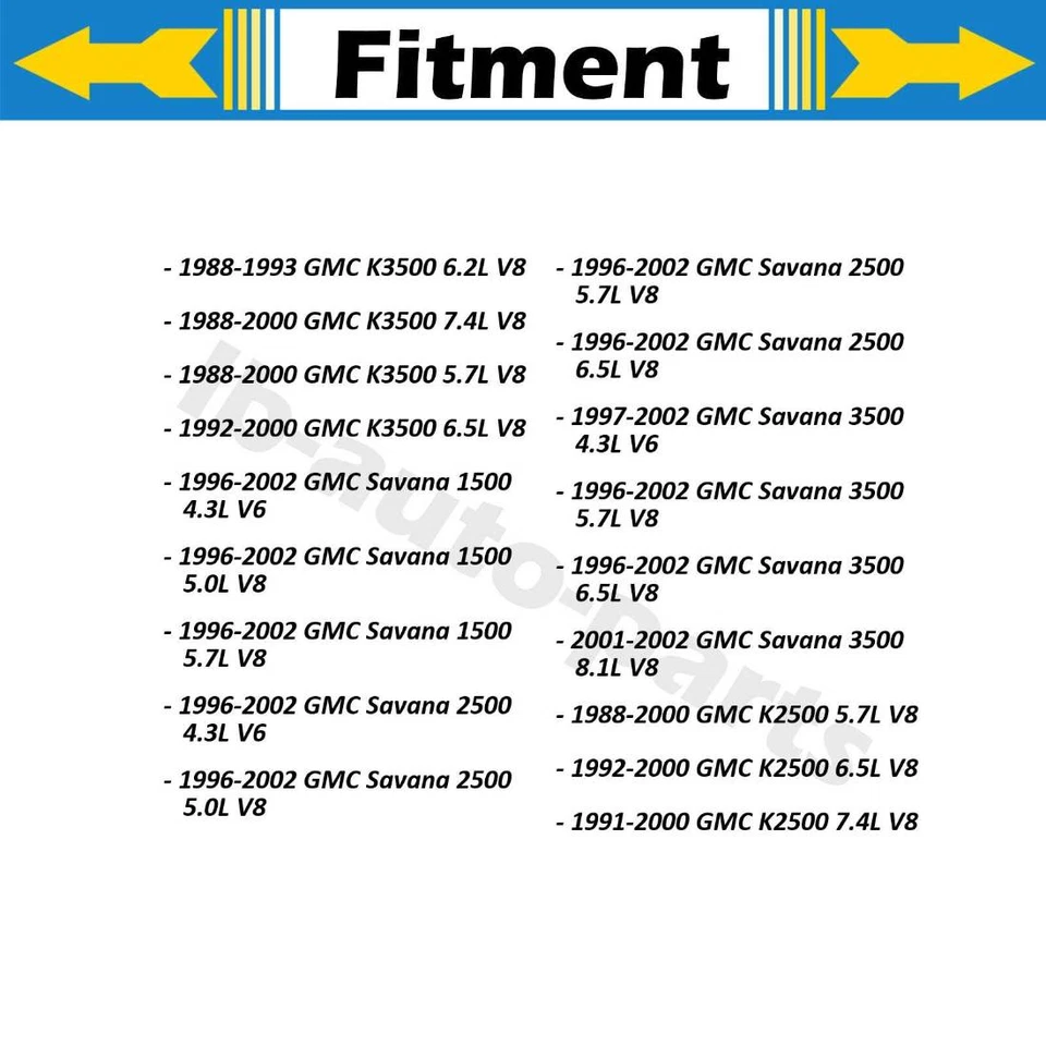 Manguera de freno central trasera primera parada para GMC K2500 6,2 L 1988-1993 1 PIEZA Foto 2 de 4