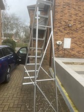 Aluminium Step Ladder 10 Ttread/Step  (Free Local Delivery)