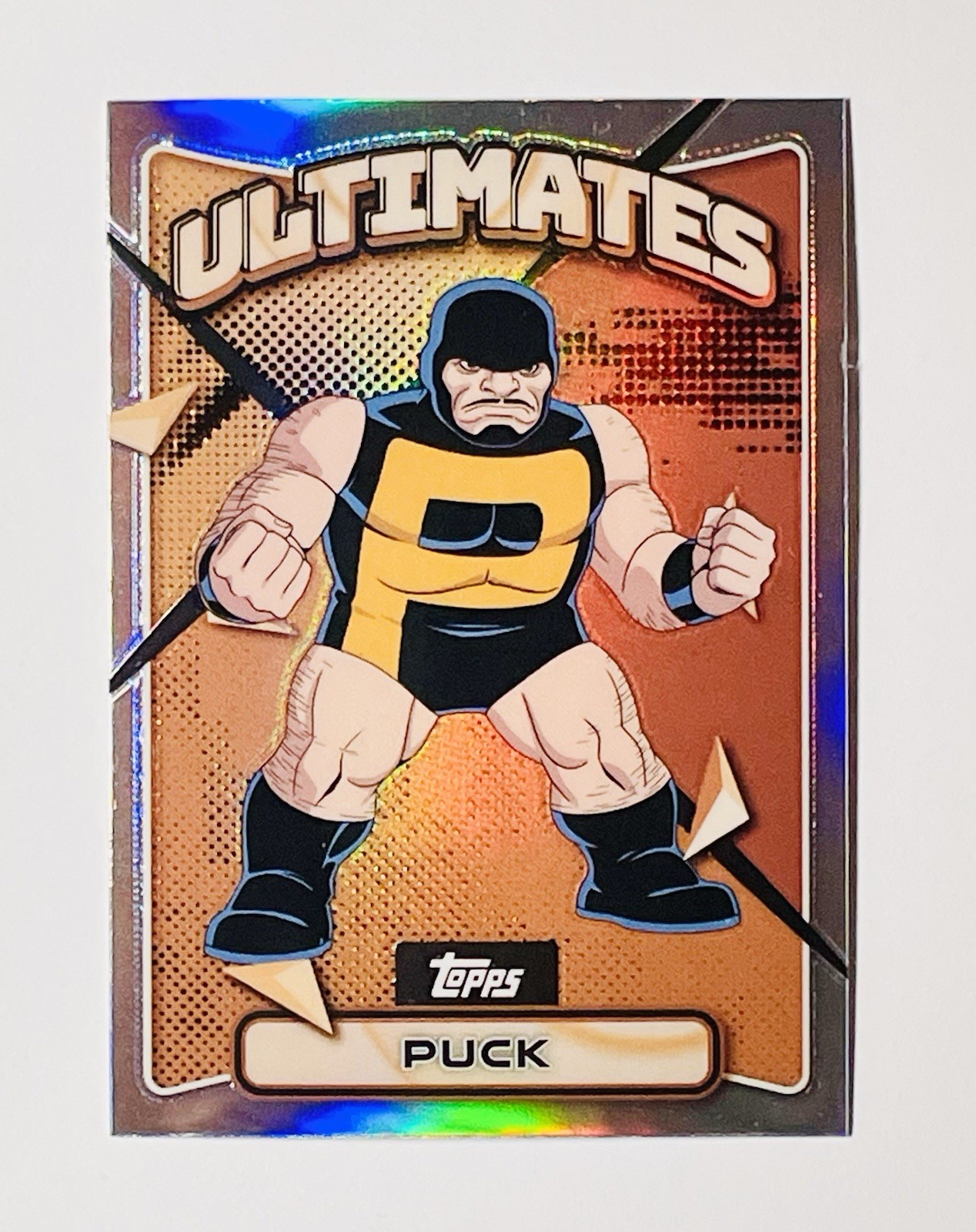 Topps Finest Marvel X-Men 97 Ultimates Refractor Puck #17