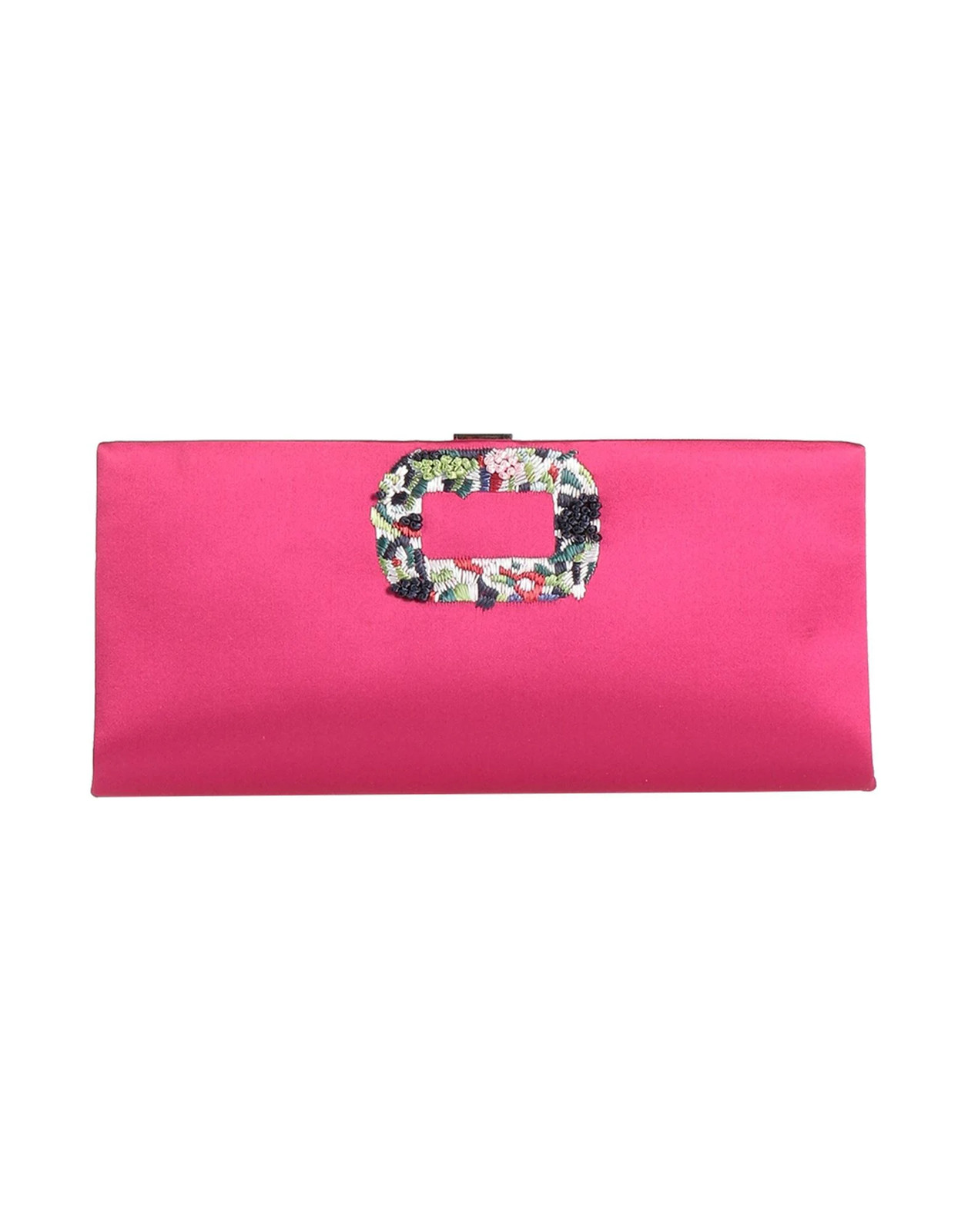 Roger Vivier - Women - Satin Clutch - Fuchsia 206590₽