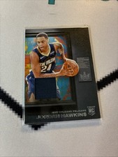 2023-24 Panini Court Kings Jordan Hawkins RC Debut Showcase Patch
