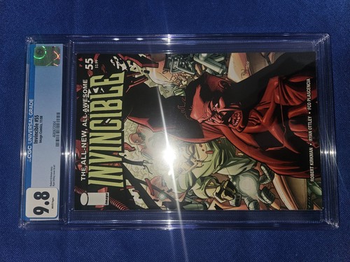 Invincible #55 CGC 9.8 White Pages Kirkman Ottley Image 2008