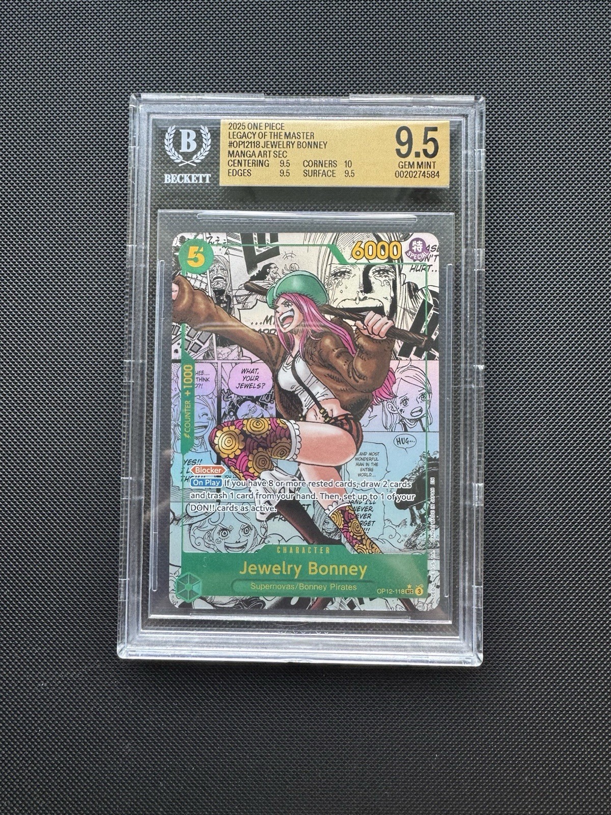 Jewelry Bonney (118) (Manga) OP12-118 Legacy of the Master Foil