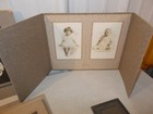 LOT OF 21 VINTAGE PHOTOGRAPHS BLACK AND WHITE IN CARDBOARD FOLDERS FRAMES — photo 2