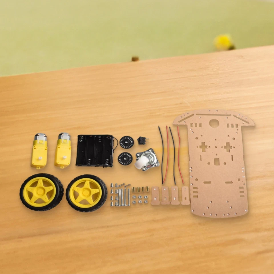 2WD For Arduino Smart Robot Car Kit with Tachometer Encoder for Learning - Image 4 of 4