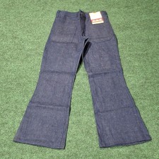 RARE Vintage 1970s NWT Deadstock Maverick Flare Leg Jeans Size 29x30 MADE IN USA