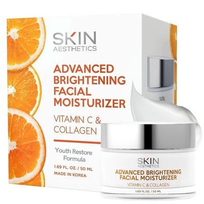 Crema De Noche Coreanos Con Vitamina C y Colageno 1.7 oz Productos Para La Cara