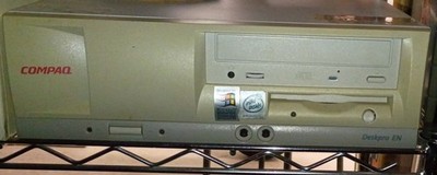 Vintage Compaq Deskpro EN Pentium III Desktop PC Windows 98 Retro Computer