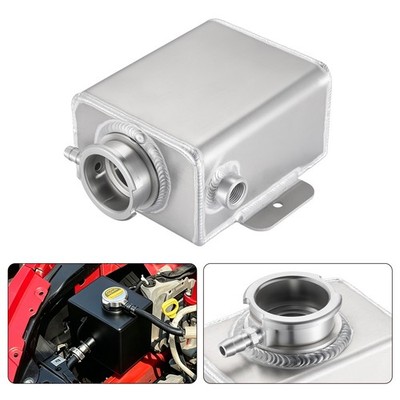 1.25 QT Universal Aluminum Radiator Coolant Expansion Overflow Tank Reservoir