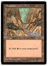 MTG Mountain - Blue Pack (Guay) - APAC Lands Heavily Played English