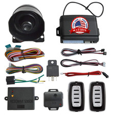 Universal 1-Way Car Security Alarm Keyless Entry System Free USA Shipping