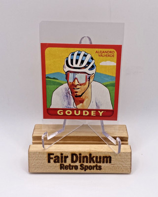 2025 Upper Deck Goodwin Champions Goudey Alejandro Valverde #G-20 Red /1933