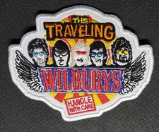 The Traveling Wilburys Embroidered Patch approx. 3x3.75" Classic Rock Band Music