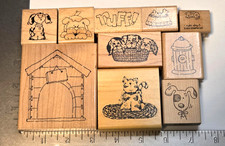 Rubber Stamps Dogs