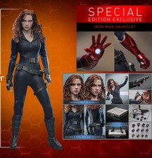 Hot Toys 1:6 MMS757AEB Black Widow Artisan Special Edition w/ Iron Man Gauntlet