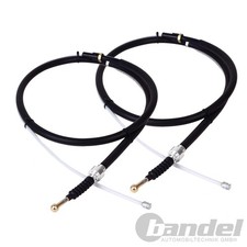 2x HANDBREMSSEILE HINTEN LINKS RECHTS für AUDI A3 SEAT SKODA OCTAVIA VW GOLF 4