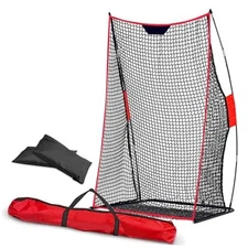 Football Throwing Net 7x4FT Foldable Quarterback Target Toss Training Game for 